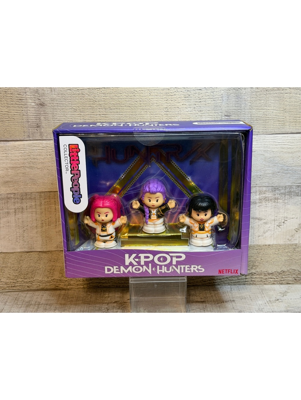Mira, Rumi & Zoey Little People Collector Kpop Demon Hunters 3 pack.
